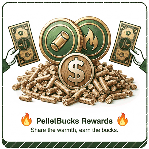 Refer a friend and earn PelletBucks
